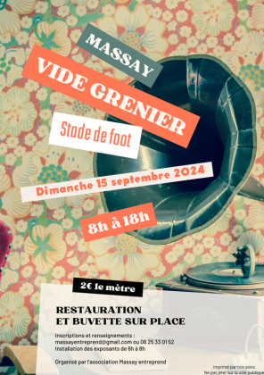 Vide-greniers - Massay