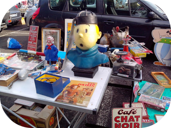 Brocante, Vide grenier - Lachaise