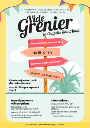 Vide-greniers - La Chapelle-Saint-Laud