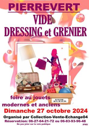 Vide grenier - vide dressing - foire aux jouets - Pierrevert