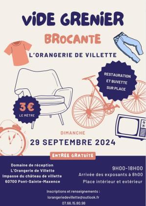 Brocante, Vide grenier - Pont-Sainte-Maxence