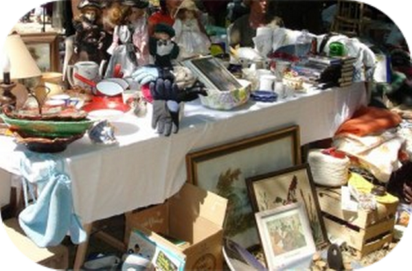 Brocante, Vide grenier - Ognes