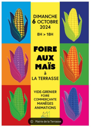 Vide greniers et foire au mais - La Terrasse