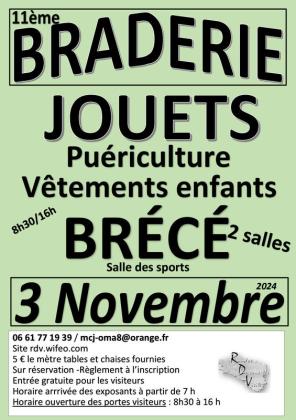 Braderie jouets - Brécé