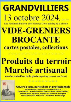 Brocante, Vide grenier - Grandvilliers