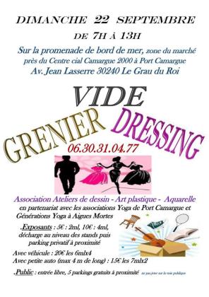 Vide grenier - vide dressing - Le Grau-du-Roi