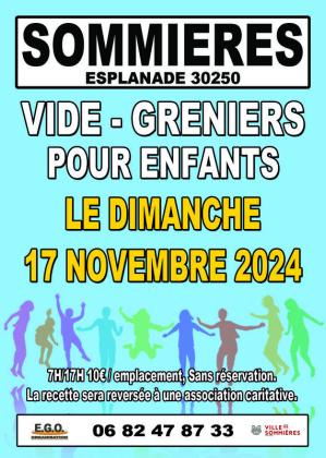 Vide-grenier des enfants - Sommières