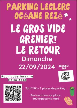 Le gros vide grenier - Rezé