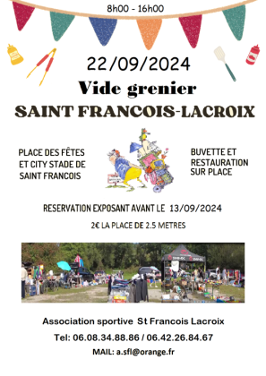 Vide-greniers - Saint-François-Lacroix