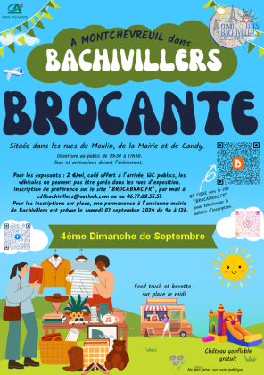 Brocante, Vide grenier - Bachivillers