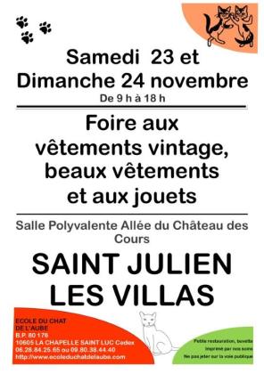 Vente de beaux vêtements et jouets - Saint-Julien-les-Villas