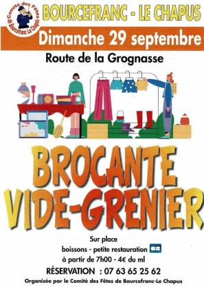 Brocante, Vide grenier - Bourcefranc-le-Chapus