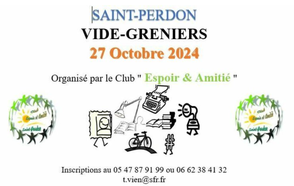 Vide-greniers - Saint-Perdon