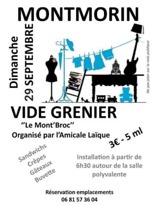 Vide-greniers - Montmorin