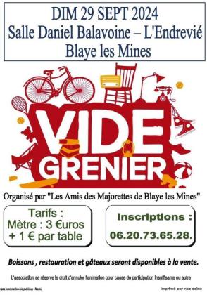 Vide-greniers - Blaye-les-Mines