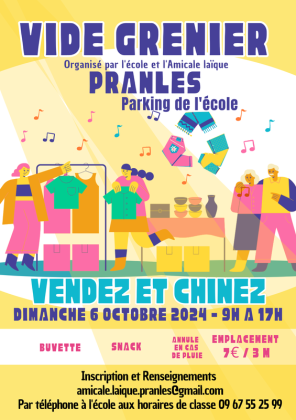 Vide-greniers - Pranles