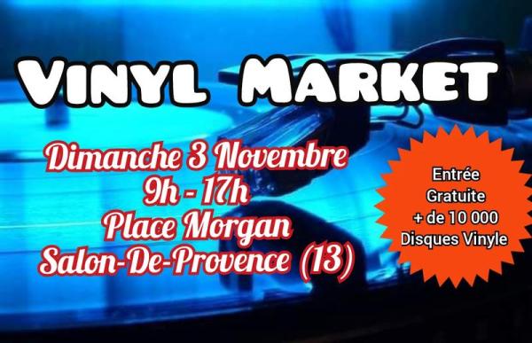 Vinyl market - Salon-de-Provence