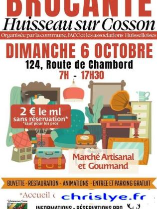 Vide-greniers - Huisseau-sur-Cosson