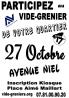 Vide-greniers - avenue Niel - Paris 17