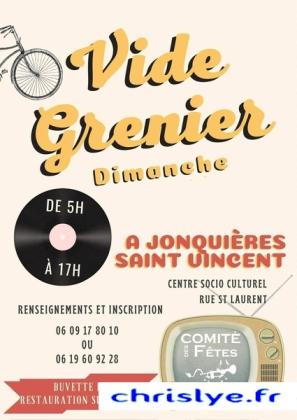 Vide-greniers - Jonquières-Saint-Vincent