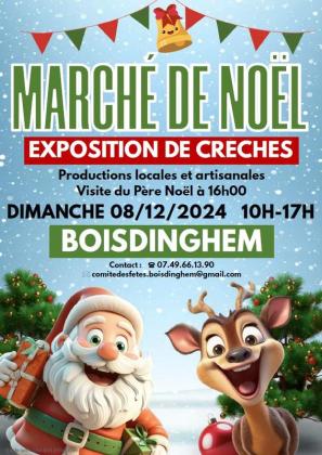 Le petit marché de noël artisanal - Boisdinghem