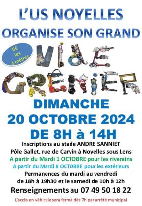 Grand vide grenier du centre ville - Noyelles-sous-Lens