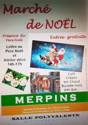 Marché de noël - Merpins