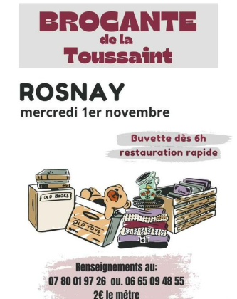 Brocante, Vide grenier - Rosnay