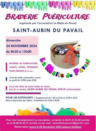 Braderie puériculture - Châteaugiron