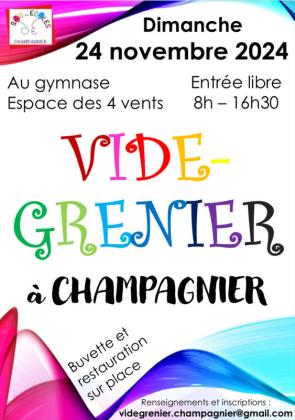 Vide-greniers - Champagnier