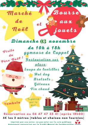 Marché de Noël et Bourses aux Jouets - Cappel