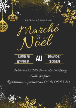 Marché de noël - Pouru-Saint-Remy