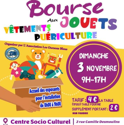 Bourse aux Jouets, Vêtements et puériculture - Moÿ-de-l'Aisne