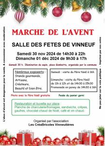 Marché de l'avent - Vinneuf