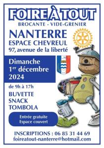 Foire a tout- brocante - vide grenier - Nanterre