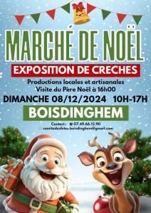 Le petit marché de noël artisanal - Boisdinghem