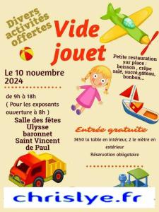 Vide jouet - Saint-Vincent-de-Paul