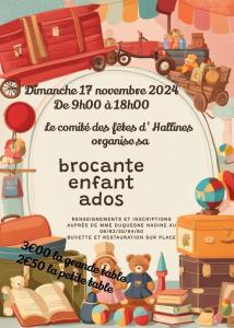 Vide-greniers enfant ados - Hallines