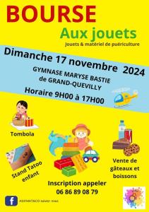 Bourse aux jouets et a la puériculture - Le Grand-Quevilly