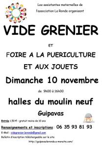 Vide grenier et foire à la puériculture - Guipavas