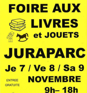 Foire aux Livres et jouets - Lons-le-Saunier