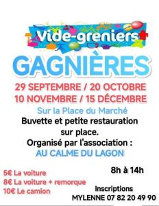 Vide-greniers - Gagnières