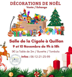 Bourse aux jouets et décorations de Noël - Quillan