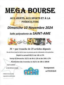 Méga bourse aux jouets, aux sports et à la puériculture - Saint-Amé