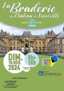 La braderie du château de Lunéville