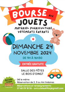 Bourse aux jouets - Val d'Oingt