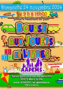 Bourse aux jouets et livres - Marly-la-Ville