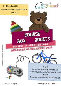 Bourse aux jouets, loisirs & puériculture - Gex