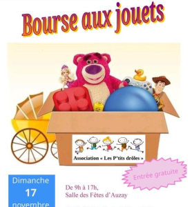 Bourse aux jouets et jeux - Auchay-sur-Vendée