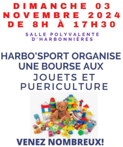 Bourse aux jouets et puériculture - Harbonnières